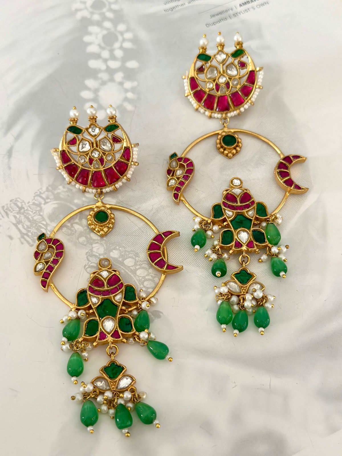 Long Matsya Earrings