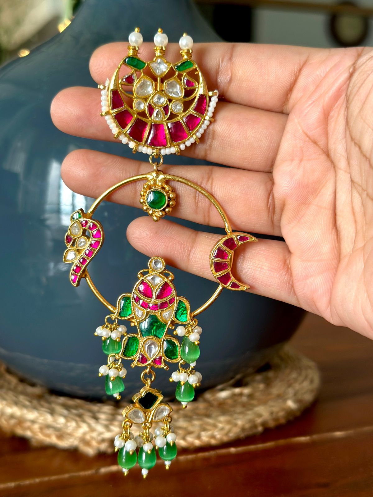 Long Matsya Earrings