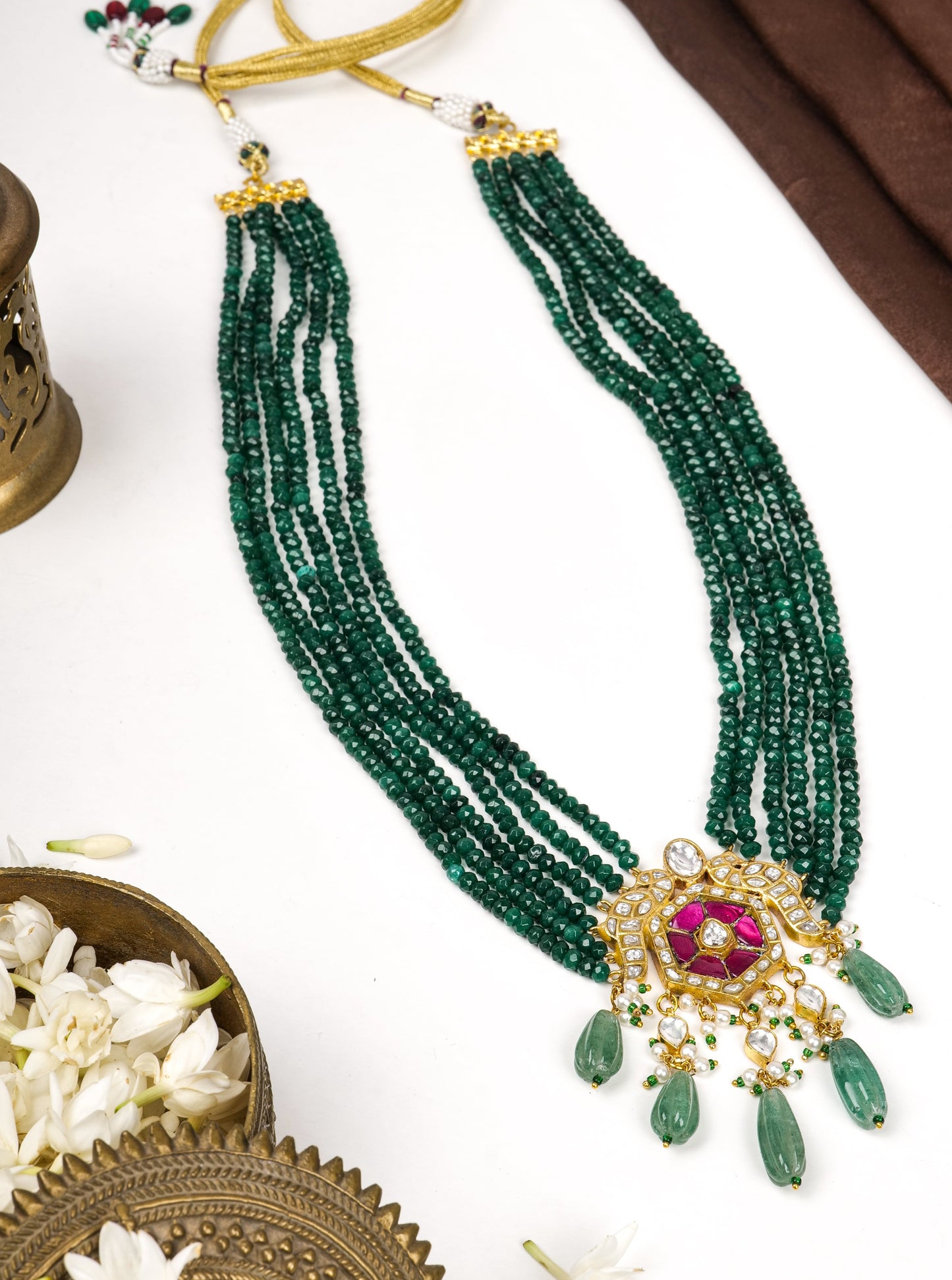 Kundan Pendant with stones